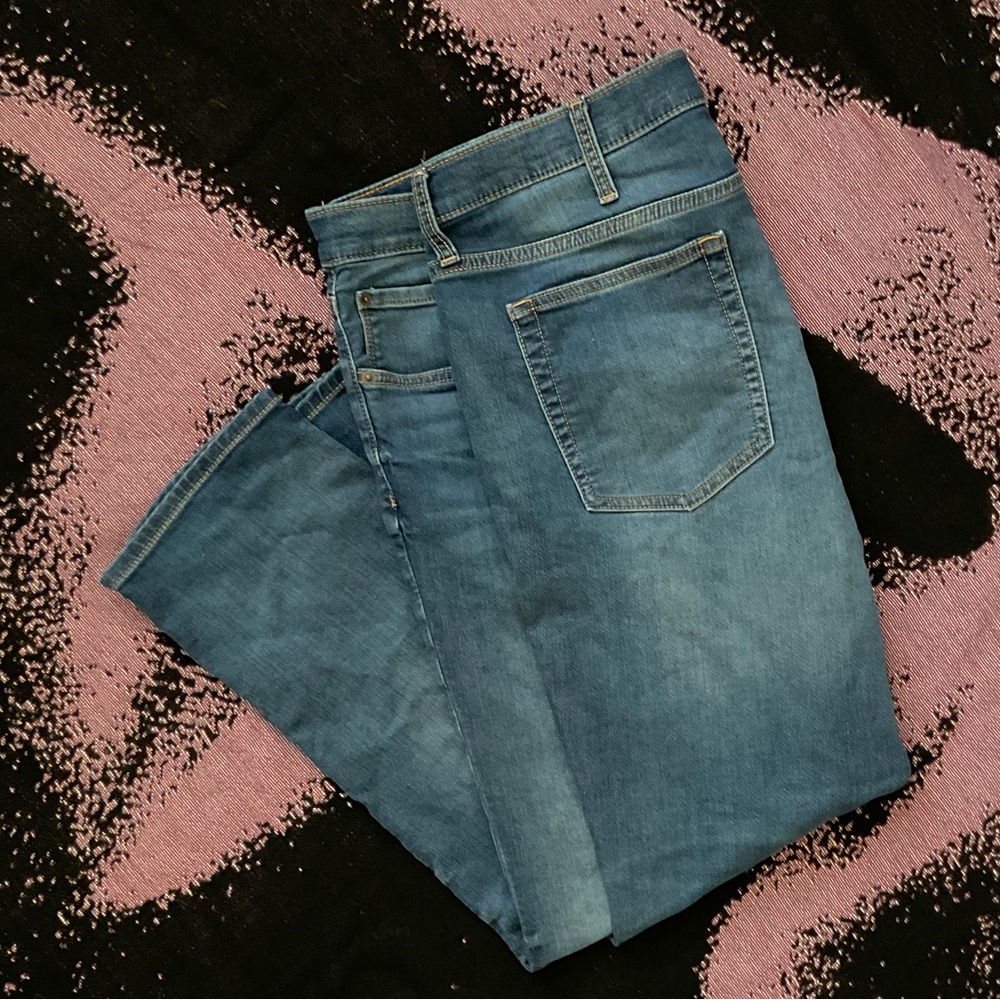 Men's Skinny Blue Jeans 40x30